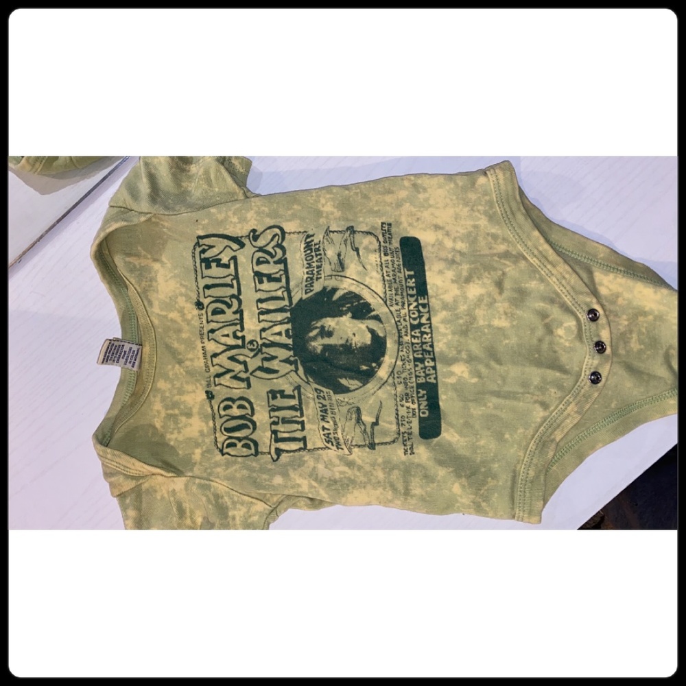 Vintage Bob Marley Onesie  Tshirt